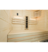 Harvia Alaska Mini Infra+ | Massivsauna Infrarot Fichtenholz Innensauna Bausatz | 160 x 110 x 204 cm (B/T/H)