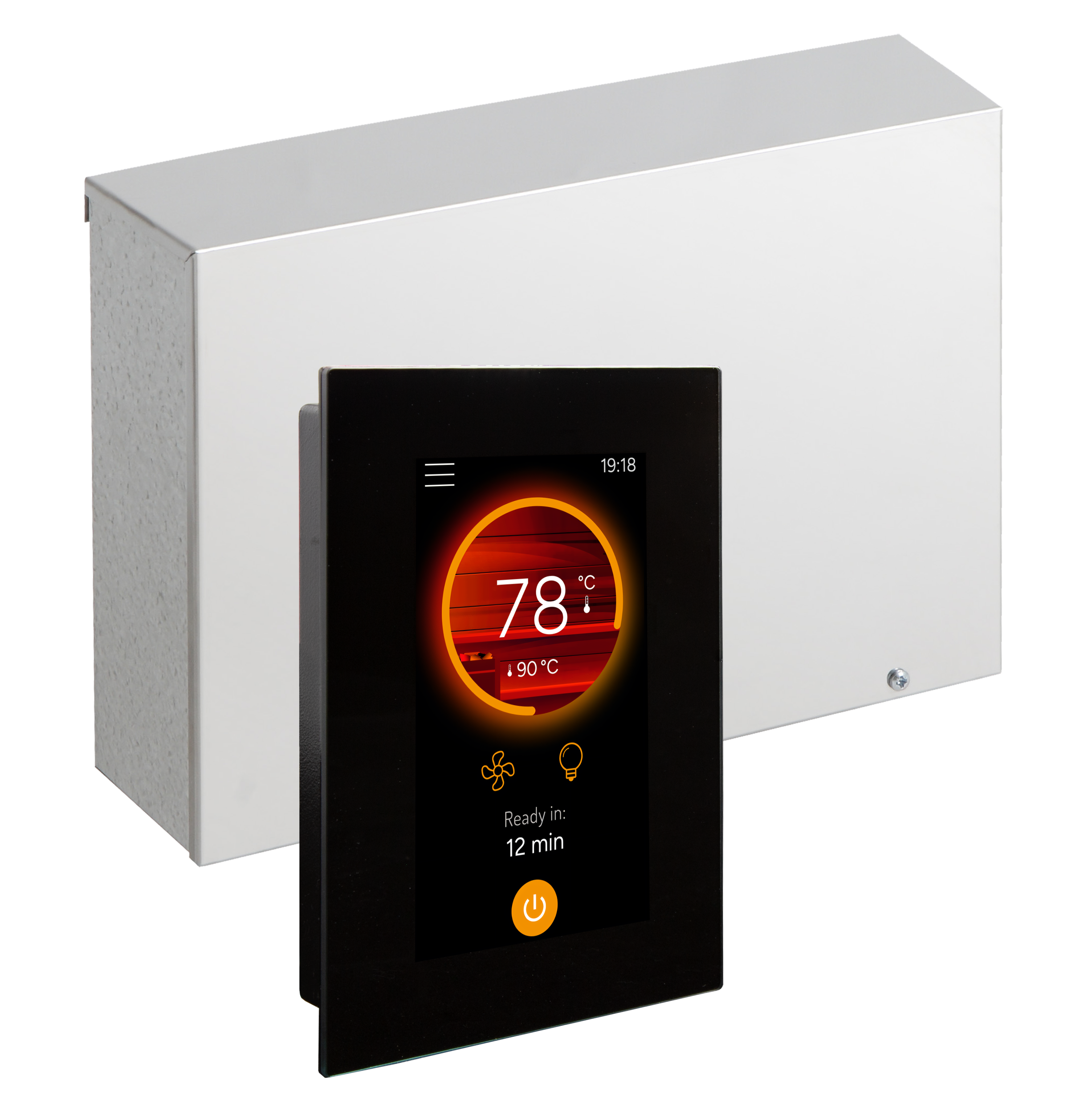 Harvia Spirit FC | Elektro Saunaofen mit Fenix WIFI Steuerung | 6 kW / 9 kW