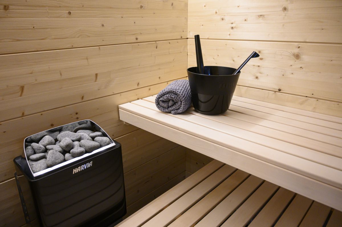 Harvia Kip | Sauna elektrische kachel geïntegreerde bediening | 4,5 kW / 6 kW / 8 kW | HBK450230 / HBK600230 / HBK800230