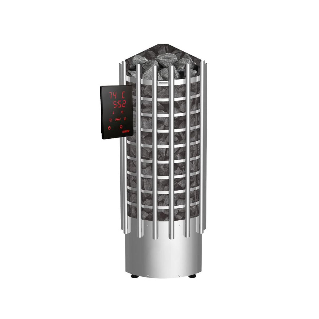 Harvia Glow Corner XE | Sauna Elektroofen Steuerung über App oder Bedienteil | 6.8 kW / 9 kW | TRC70XE / TRC90XE