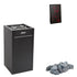 Harvia Virta HL | Elektro Saunaofen Set mit Harvia CX110 Bedienfeld + Saunasteine | 6,8 kW / 9 kW / 10,8 kW
